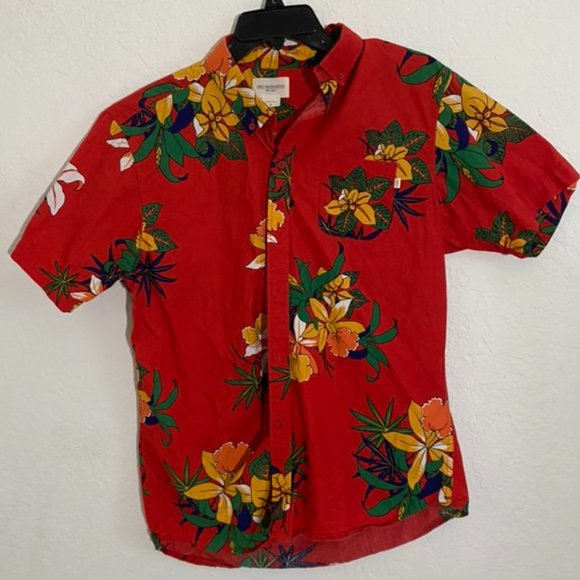 Obey Propaganda Hawaiian Button Up Shirt - Picture 1 of 5